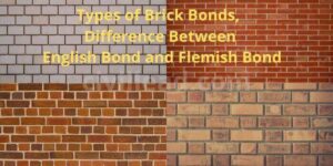 Brick Bond - Types, Difference Between English Bond and Flemish Bond