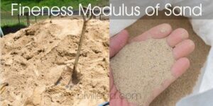 Fineness modulus of sand
