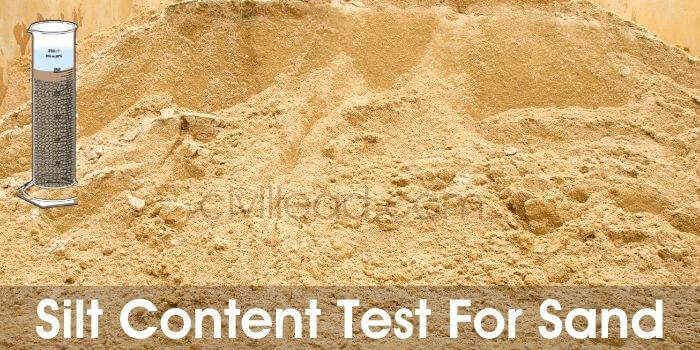 Silt Content Test For Sand Civil Lead Silt Content Test For Sand Civil Lead