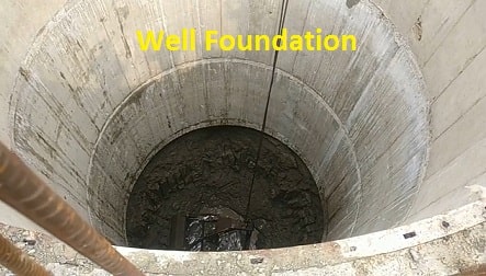 Caisson or Well foundation - Types and Components