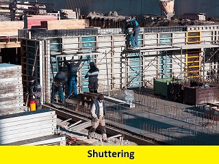 Difference Between Formwork, Shuttering, Centering Staging & Scaffolding