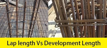 Difference Between Lap length and Development Length