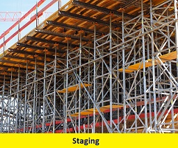 Difference Between Formwork, Shuttering, Centering Staging & Scaffolding