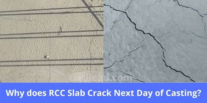 Cracks In Concrete Slab Why Do They Develop After Casting Civil Lead
