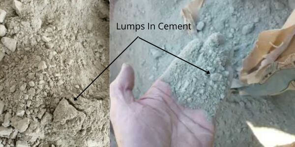 How to check the quality of Cement on site?