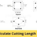 How To Calculate Cutting Length of Stirrups